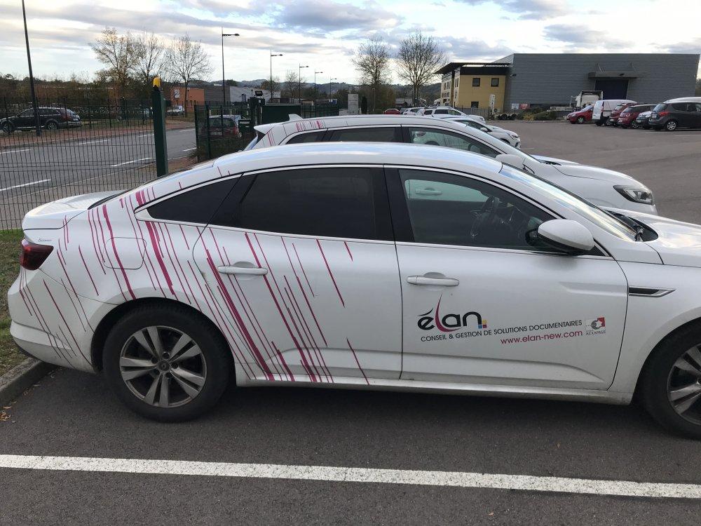 flocage publicitaire voiture