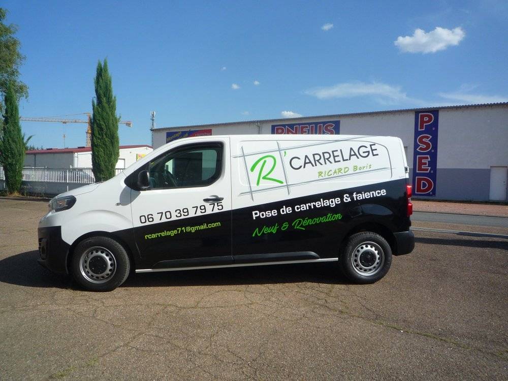 flocage camionette