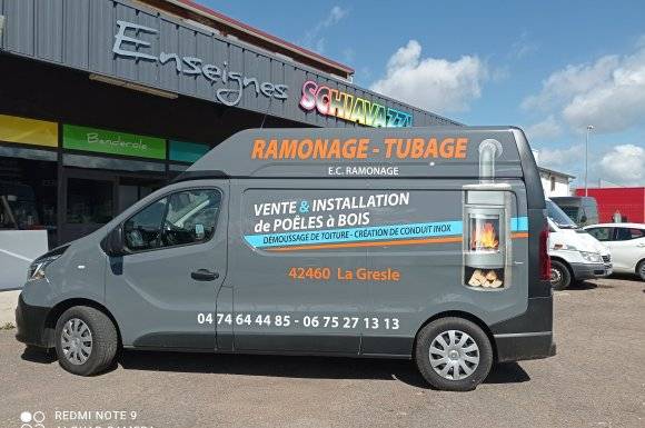 flocage camionette