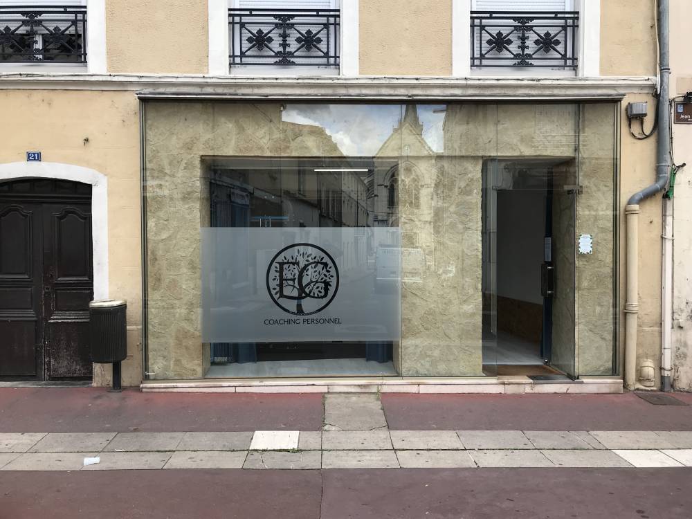 Marquage de vitrine de magasin