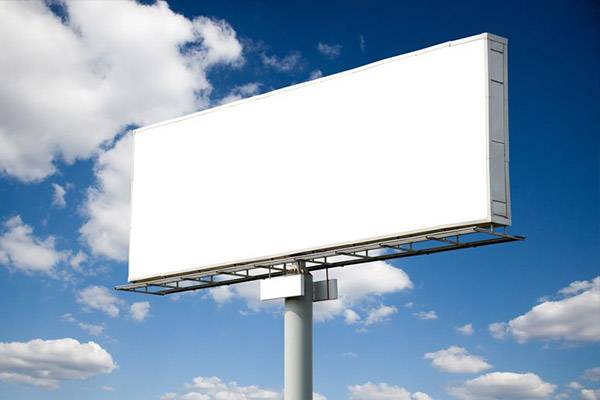 panneau publicitaire